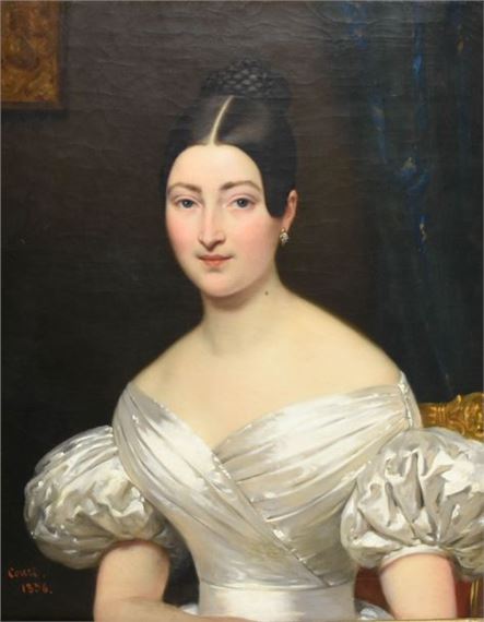 Joseph-Désiré COURT (1797-1865)
Portrait... - Lot 272 - De Baecque et Associés by Joseph Désiré Court, dated 1836