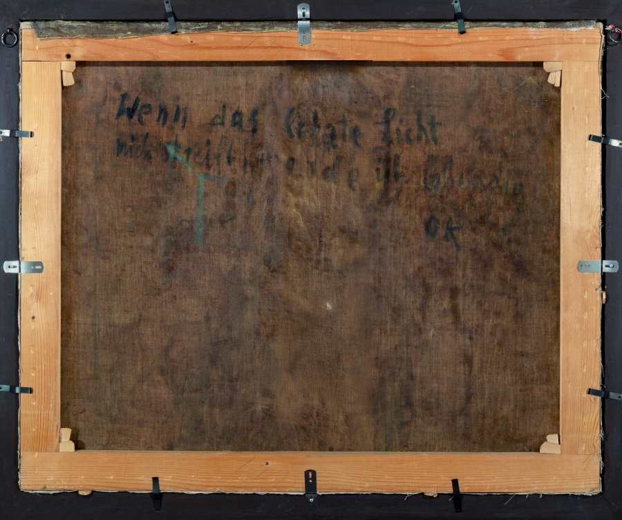 Artwork by Oskar Kokoschka, Frau mit dem Sklaven / Woman and the Slave, Made of oil on canvas