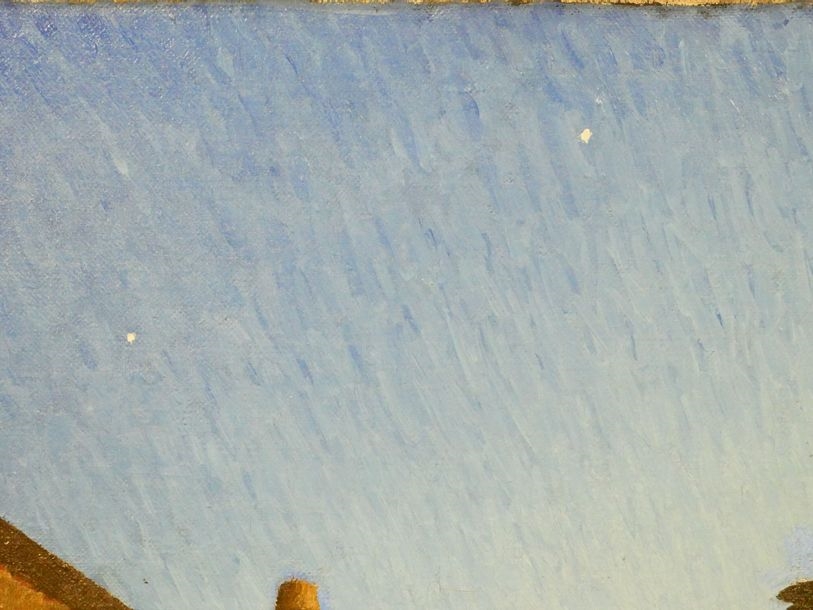 Artwork by Charles W. Stewart, c 1937, Made of oil on canvas