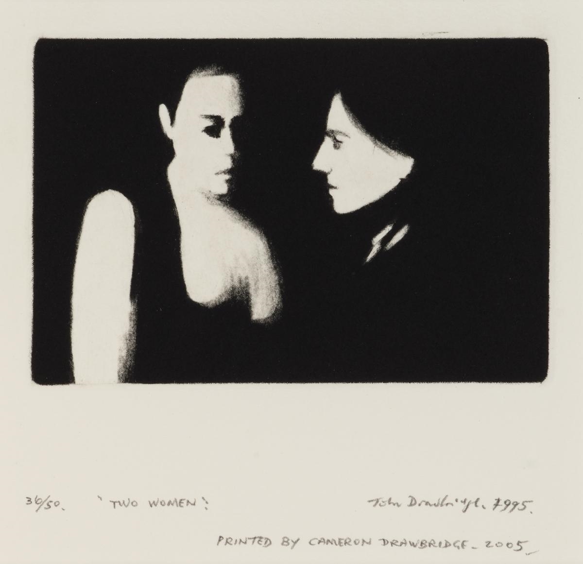 Two Women by John Drawbridge, 1995