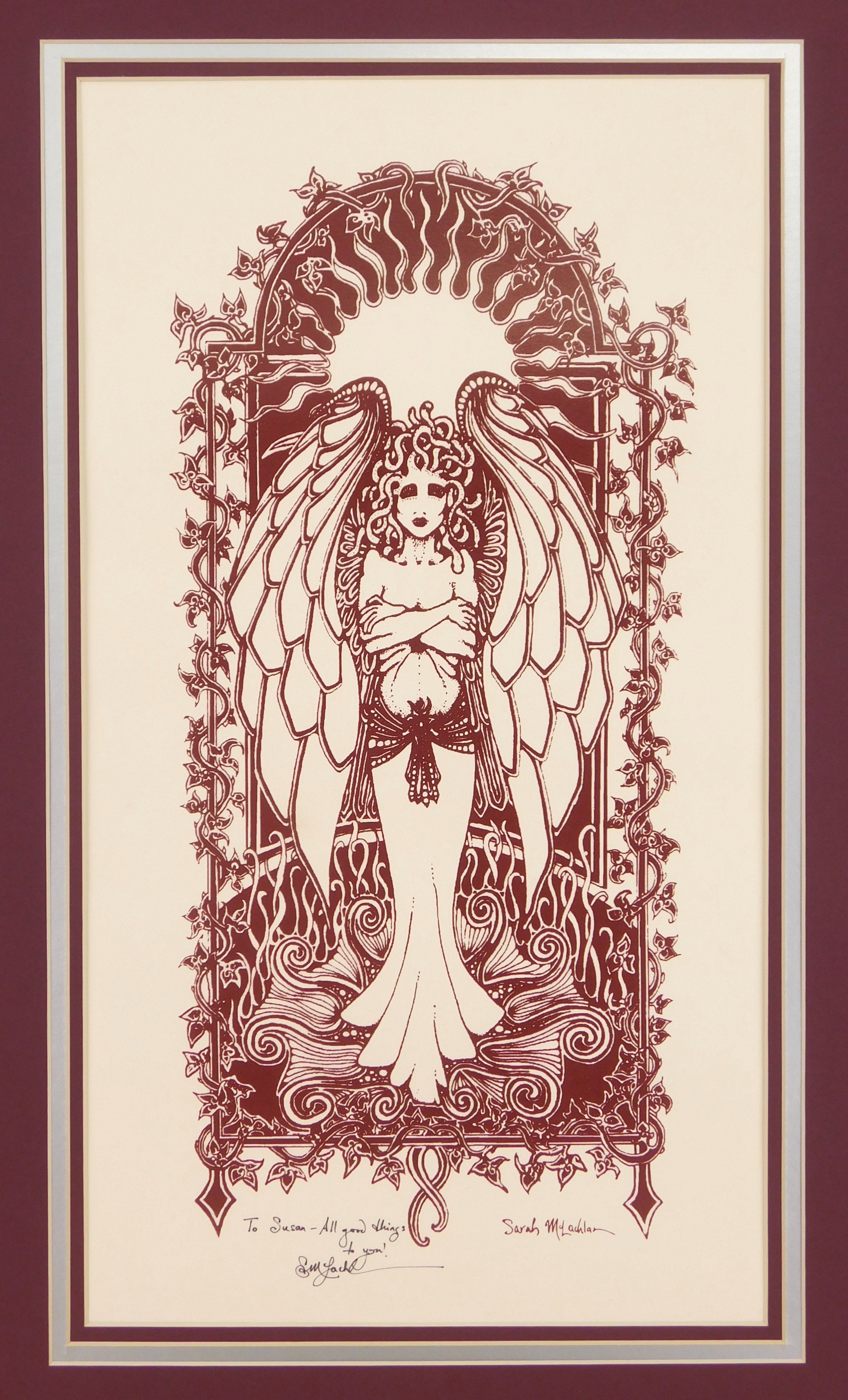 Artwork by Sara Mclachlin, Untitled, Made of silkscreens