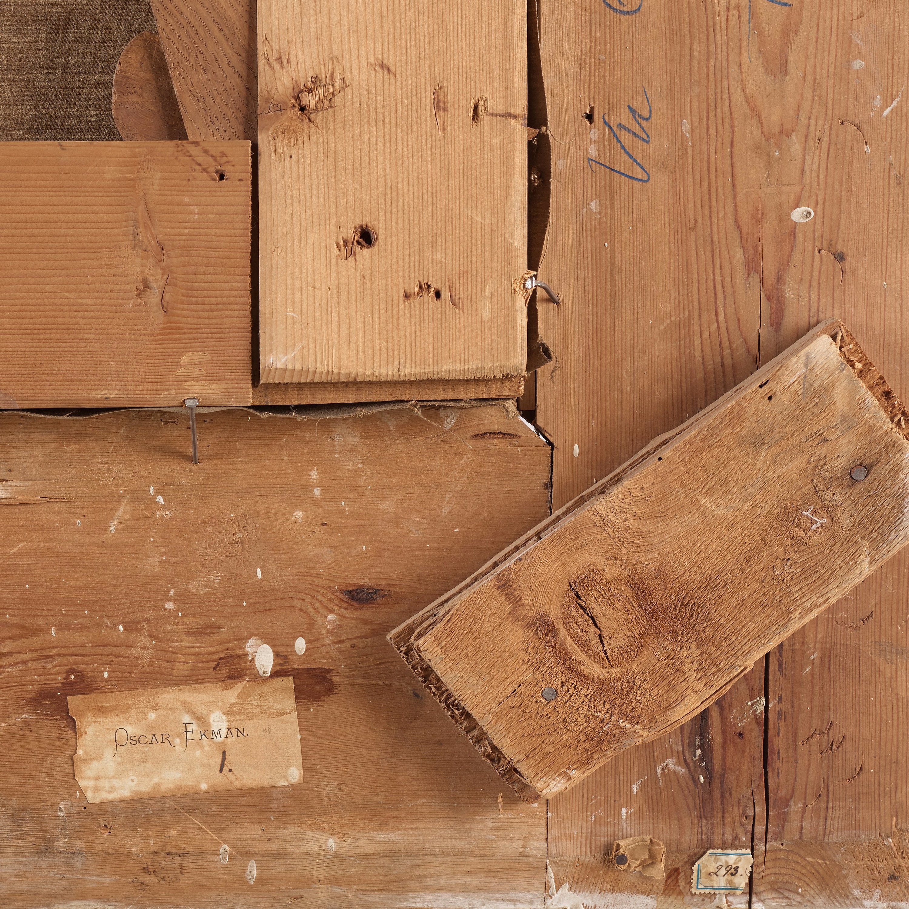 Artwork by Joseph Magnus Stäck, Landscape with a woman, Made of oil on canvas