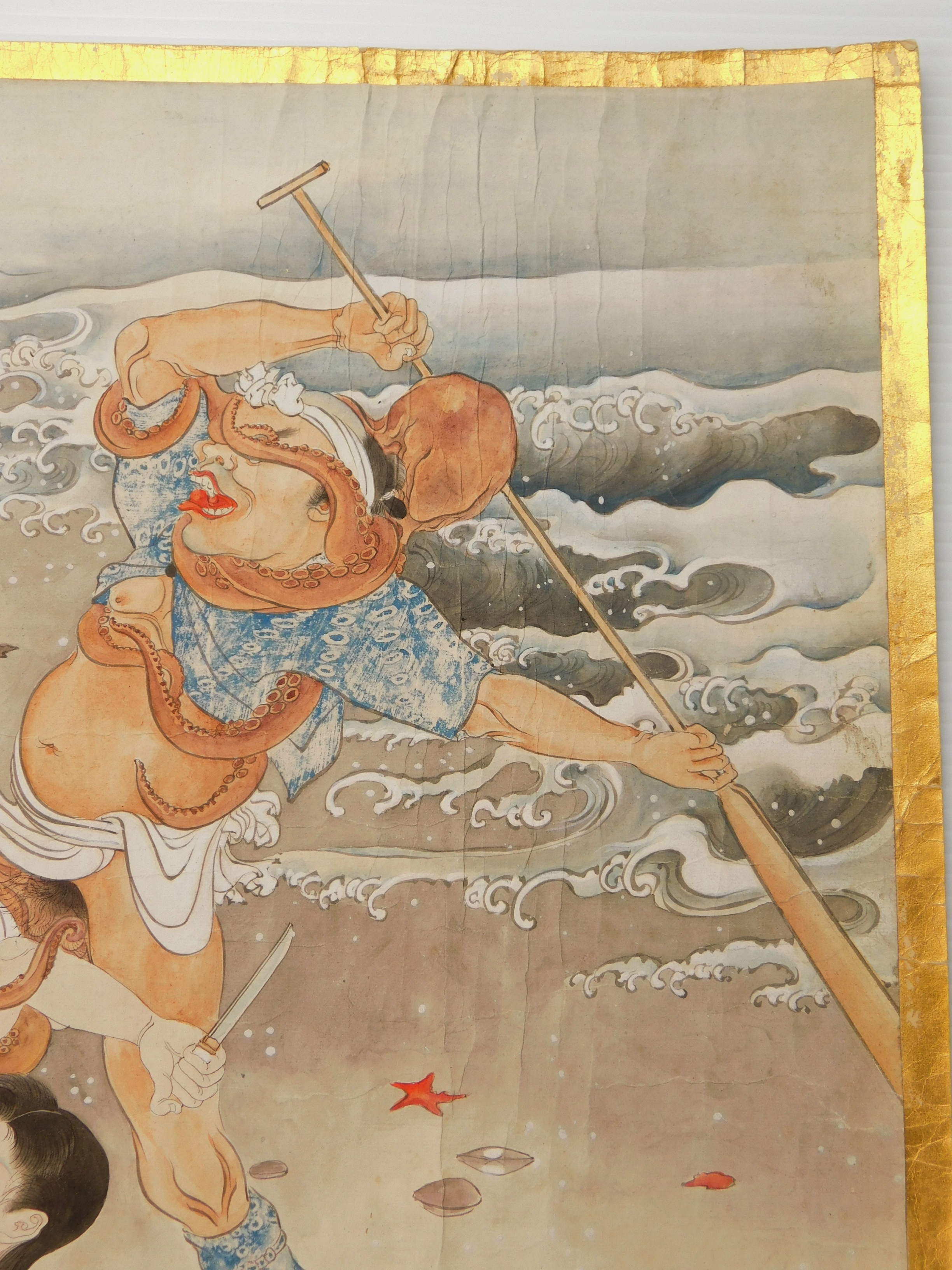 Japanese School, 19th Century | Figures and Octopus (Shunga) | MutualArt