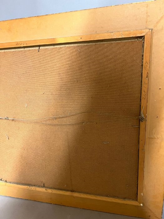 Artwork by Sally Gaywood, rural scene, Made of oil on board