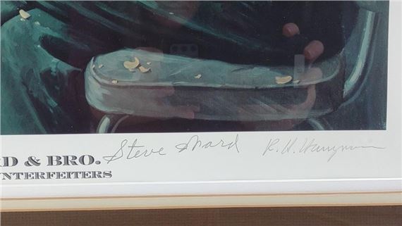 R.H. Harryman | Lem & Steve Ward Signed R.H. Harryman Decoy Print (1974 ...