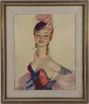 R. Debil French School Oil on Canvas (Bendanns) - Robert Debil