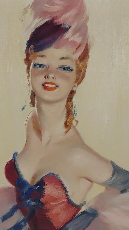 Artwork by Robert Debil, R. Debil French School Oil on Canvas (Bendanns), Made of Oil on Canvas