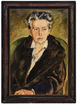 Bildnis einer Dame - Johannes Wohlfahrt