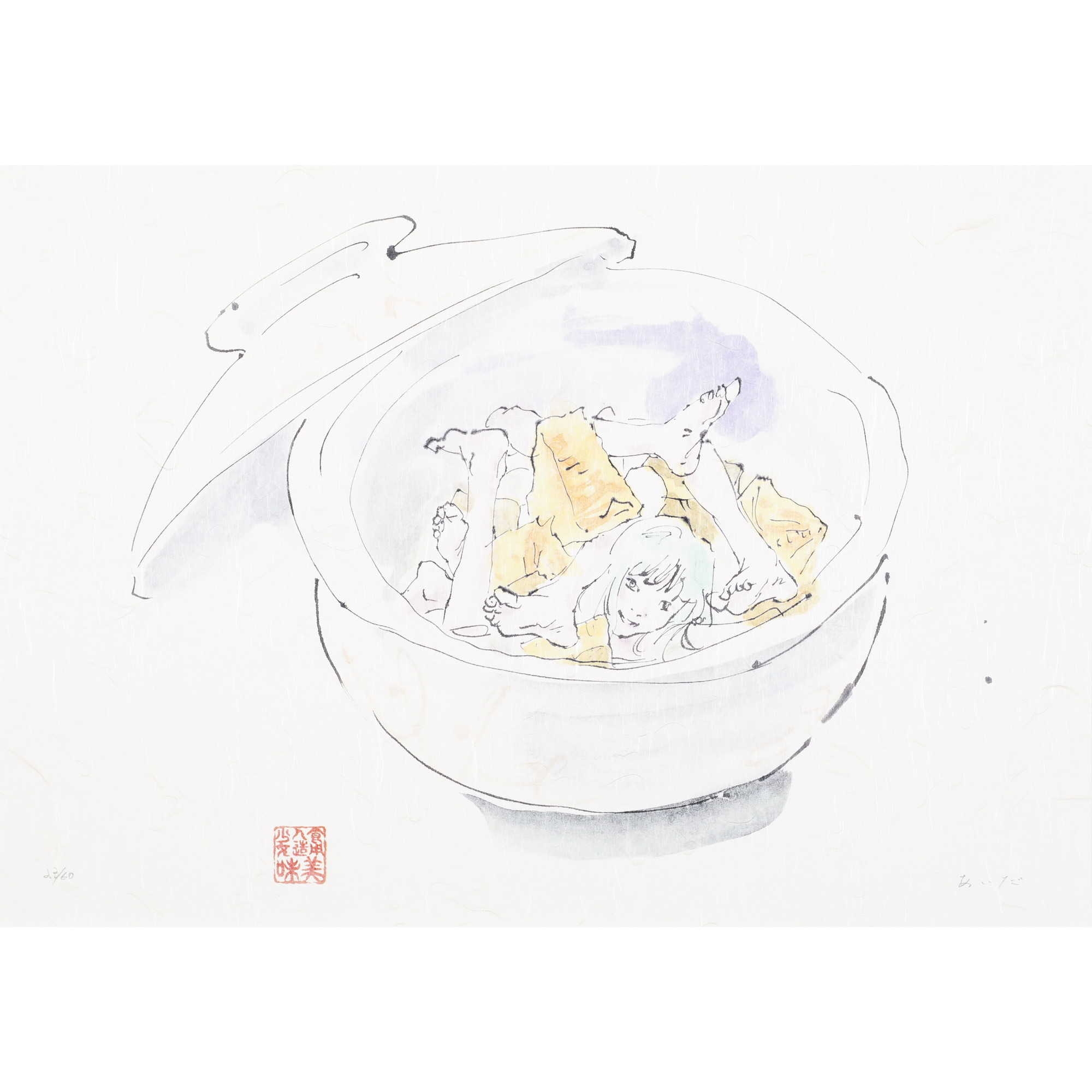 EDIBLE ARTIFICIAL GIRL “MIMI-CHAN” by Makoto Aida, 2001