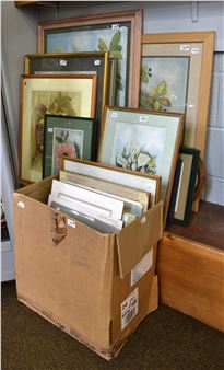 Red Tulips together with a quantity of further works - Eleanor Patricia Dyson