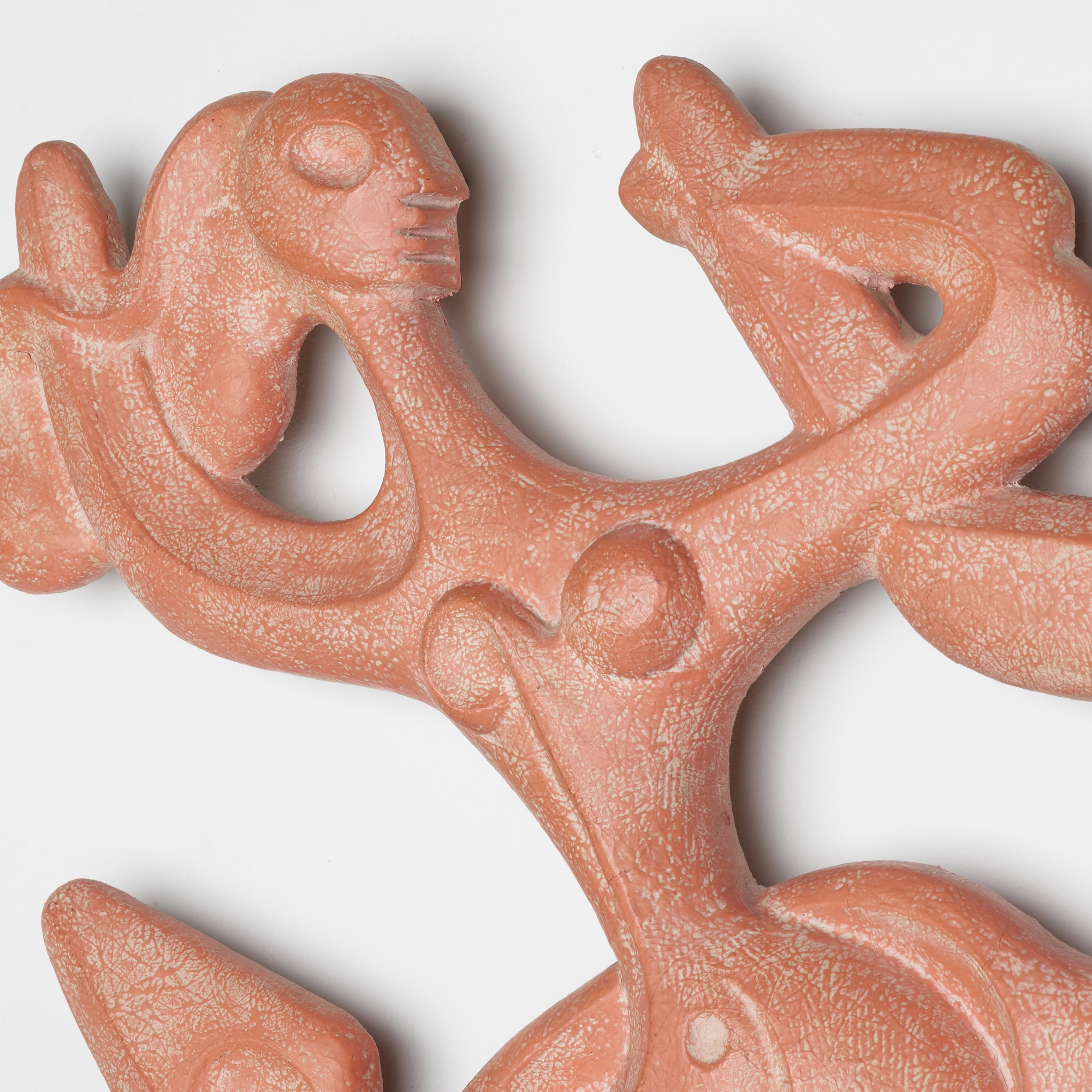 Artwork by Frederick Weinberg, Dancers wall lamp, Made of fiber