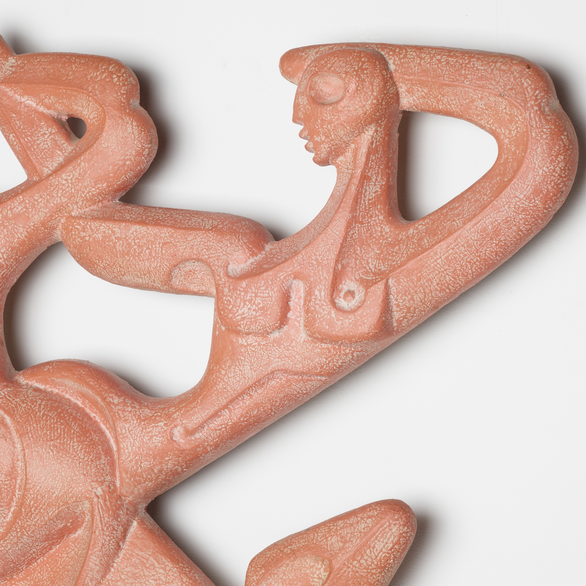 Artwork by Frederick Weinberg, Dancers wall lamp, Made of fiber