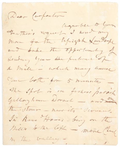 John Constable RA (-1837) by John Constable