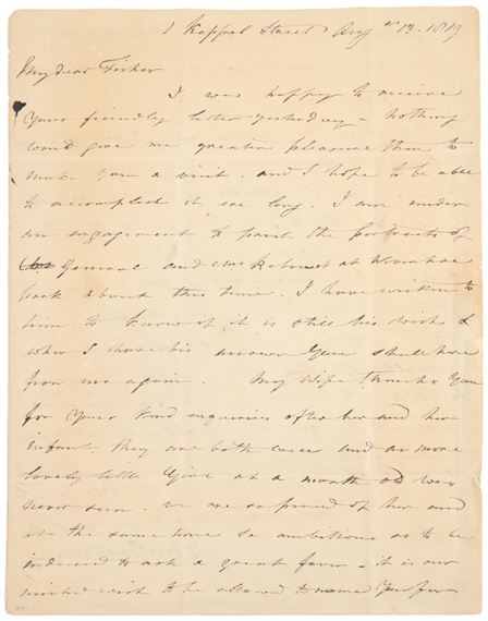 John Constable RA (-1837) by John Constable, 3 August 1819