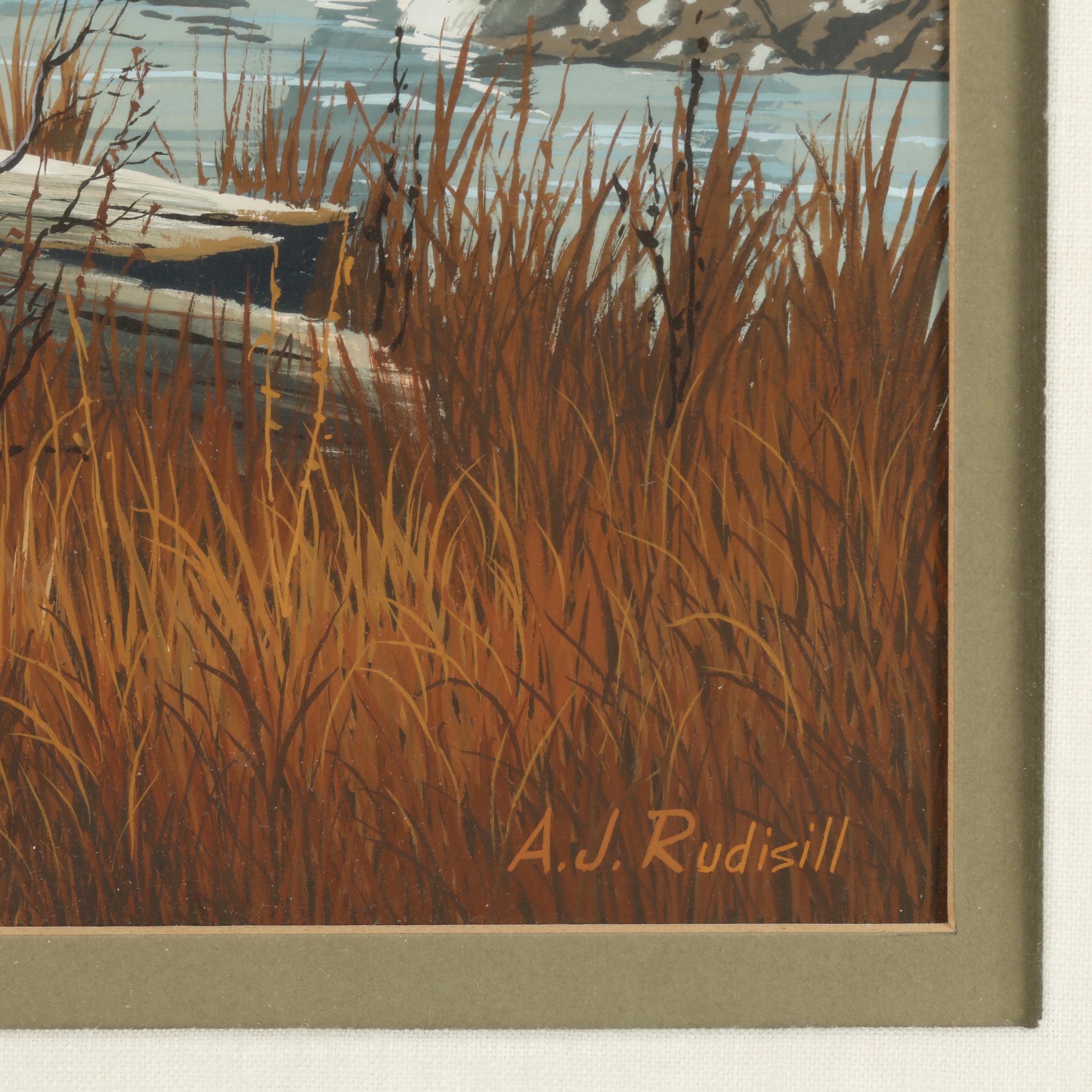 Anthony J. Rudisill | Edge of the Clearing (Quail) | MutualArt