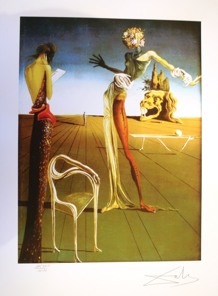 Salvador Dalí | Woman with Head of roses (1988) | MutualArt