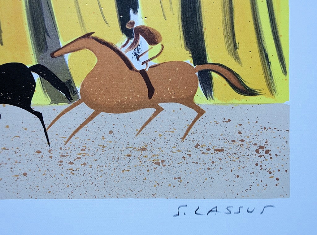 Serge Lassus | The Fall riders | MutualArt