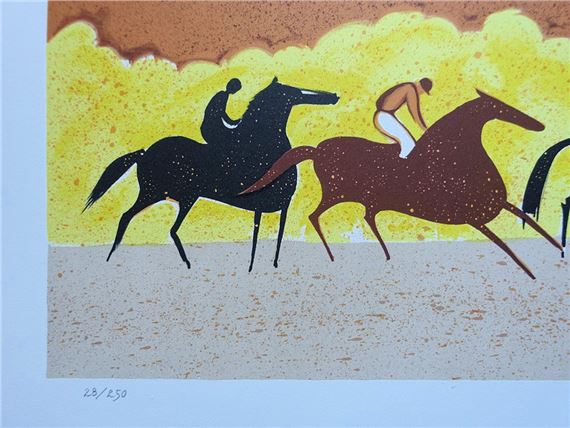 Serge Lassus | The Fall riders | MutualArt