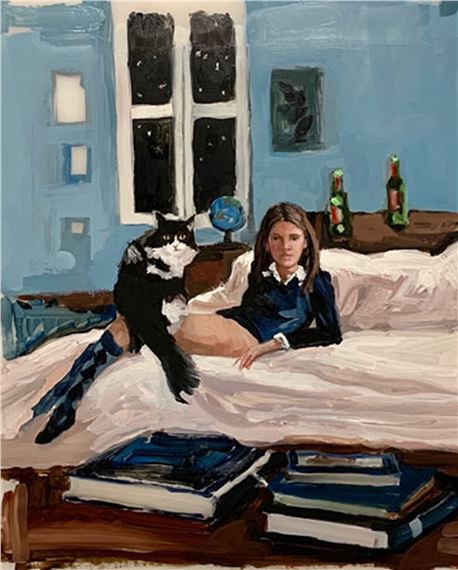 THE STARRY NIGHT by Karyn Lyons, Painted in 2020