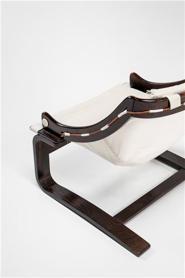 Coppia di poltrone legno curvato by Ake Fribyter, 1970