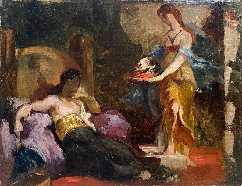 Henri-Léopold Levy | Herodiad (sketch) (1904) | MutualArt