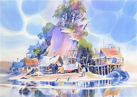 Peter Lynde | Spy Island (1946) | MutualArt