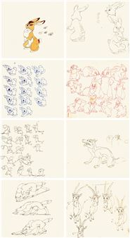 DRAFTS FOR THE CARTOON I KNOW - LU Qing