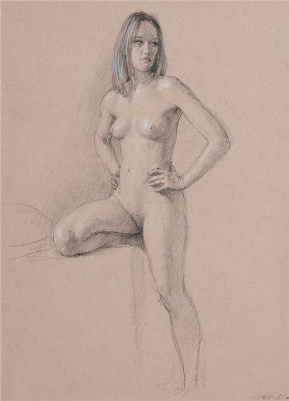 Female Nude by Harry Holland