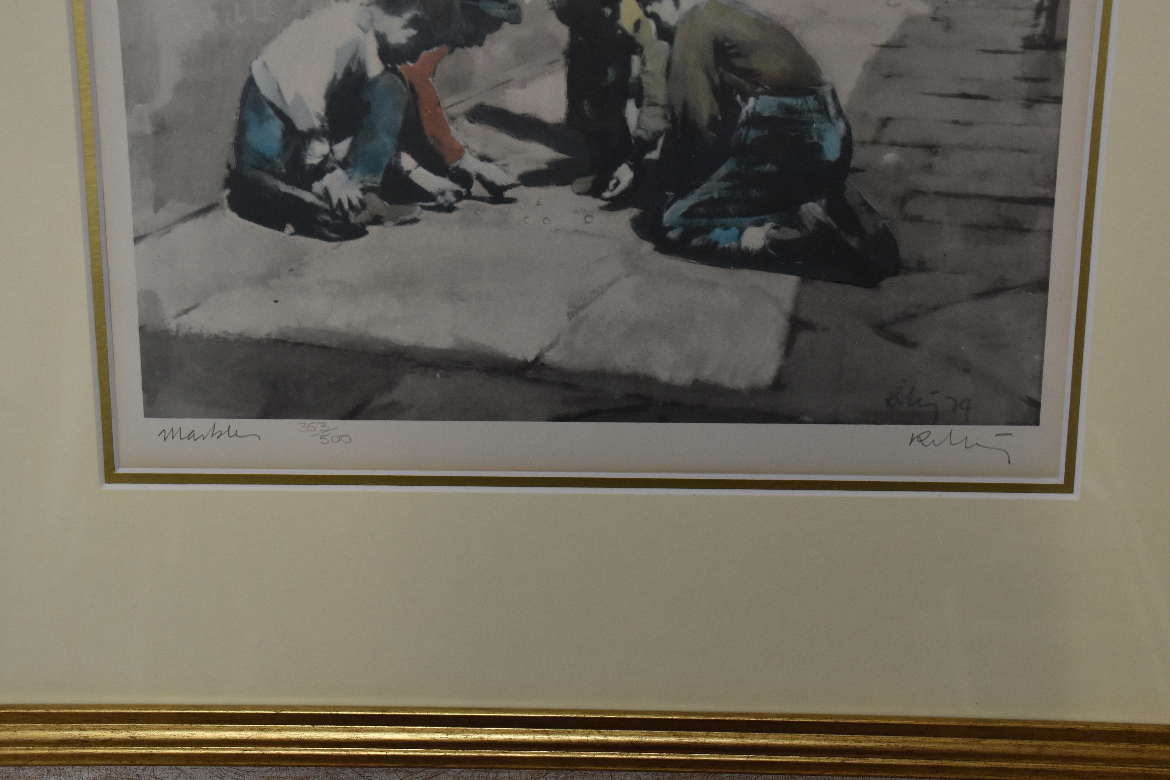 Harold Riley | Marbles | MutualArt