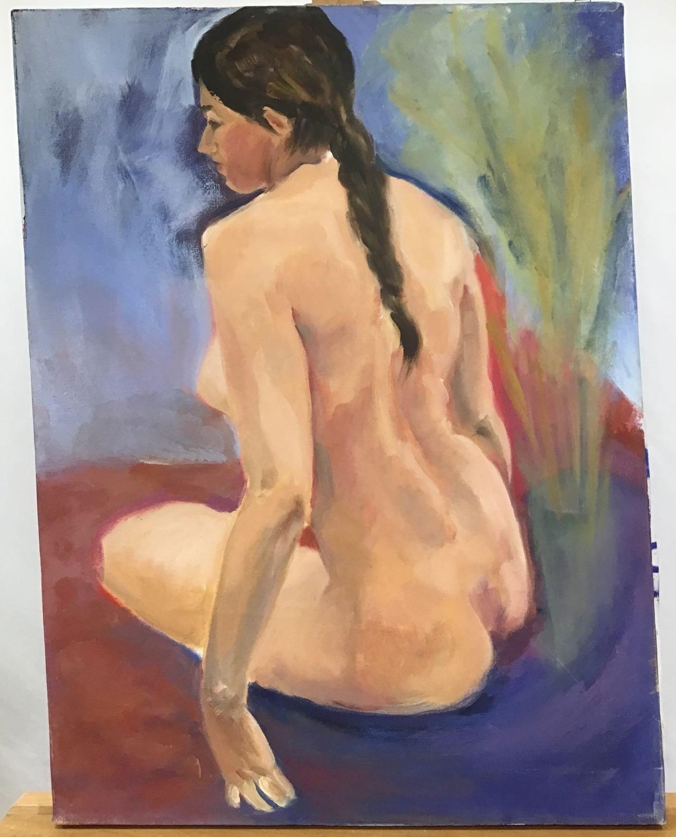 Artwork by Betty Hill, The stretchers on this canvas are warped, Made of Oil on Canvas