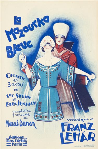 La Mazourka Bleue by Georges Dola, 1929