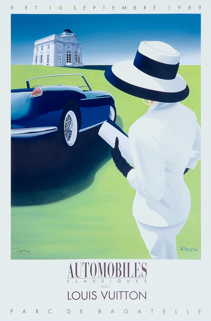 Louis Vuitton - Parc de bagatelle print by Vintage Advertising