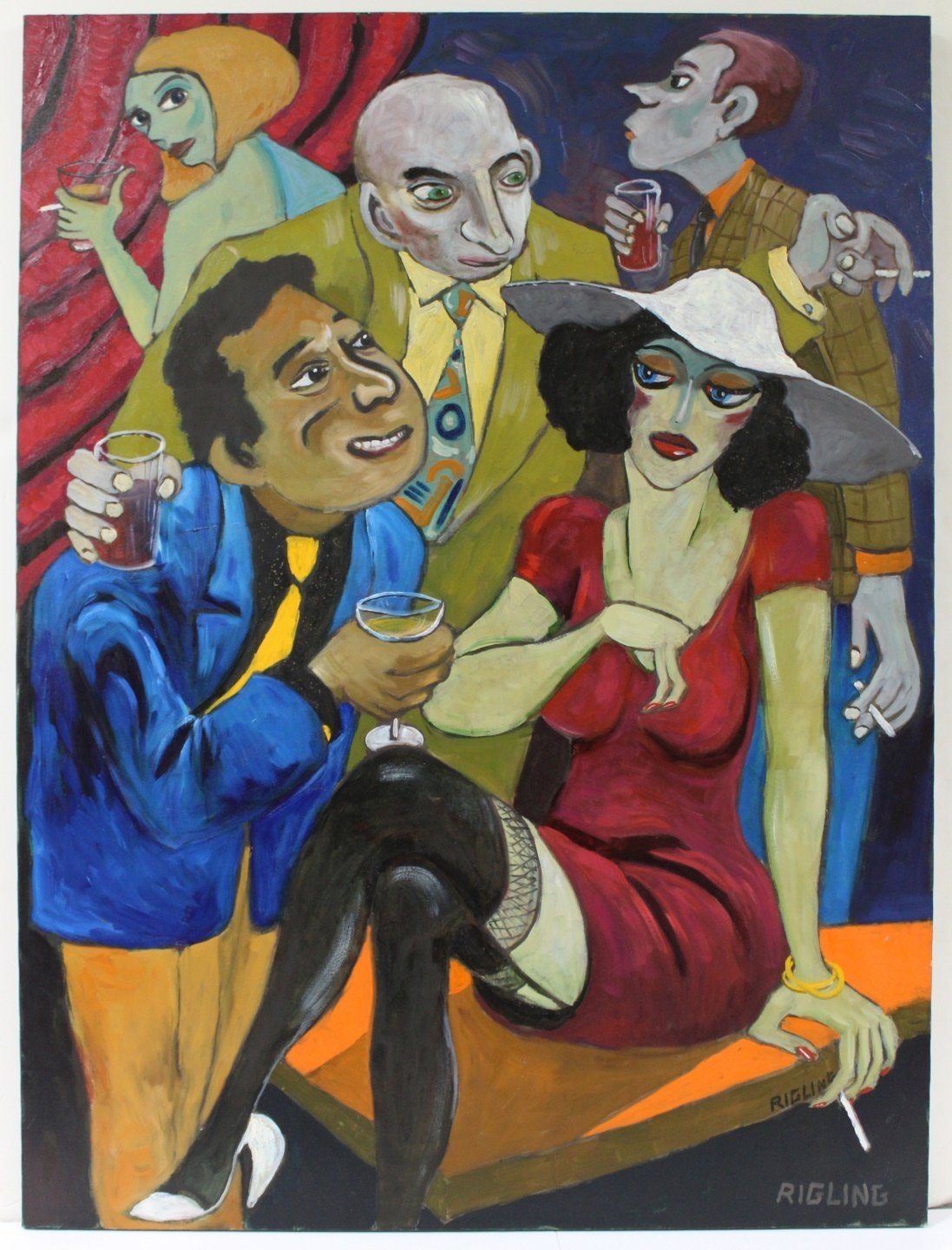 Sam Rigling | Cocktail Party (1921) | MutualArt