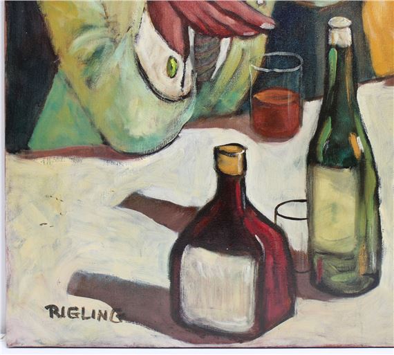 Sam Rigling | The Usual Bar Scene (1921) | MutualArt