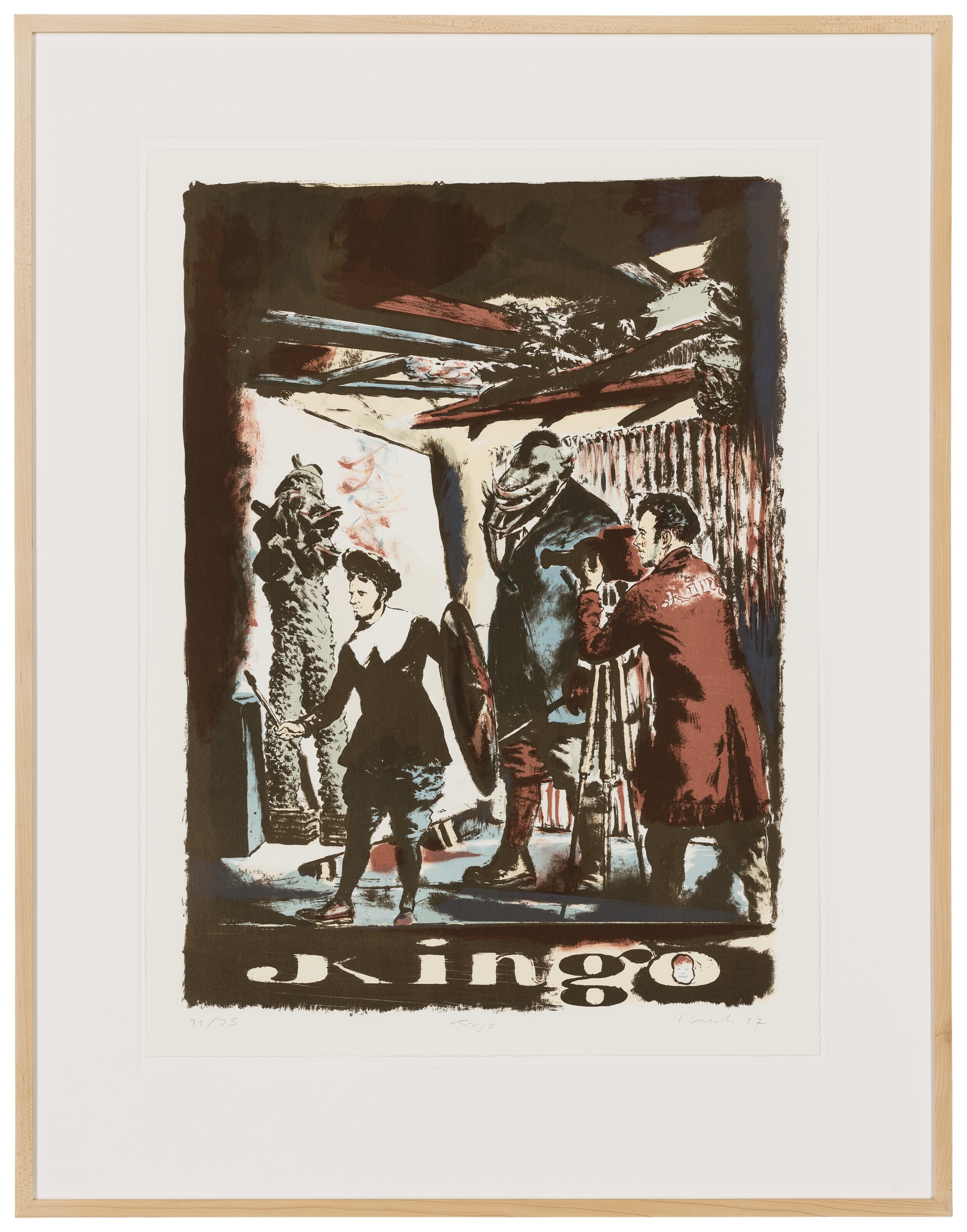 Neo Rauch | Kingo (2017) | MutualArt