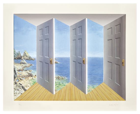 Patrick Hughes | Outdoors (1998) | MutualArt