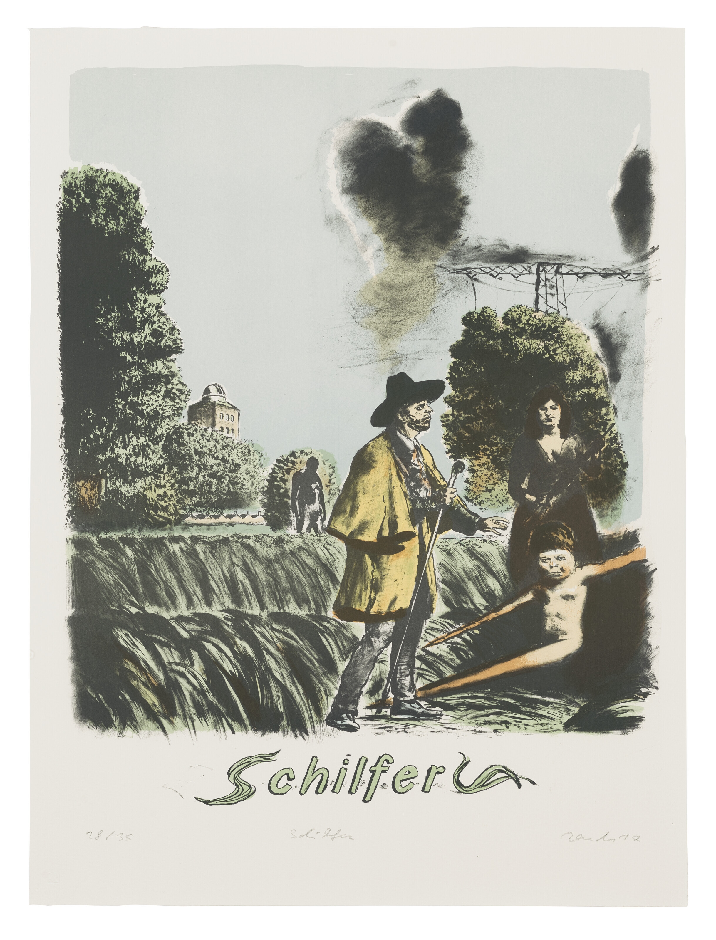 Neo Rauch | Schilfer (2017) | MutualArt