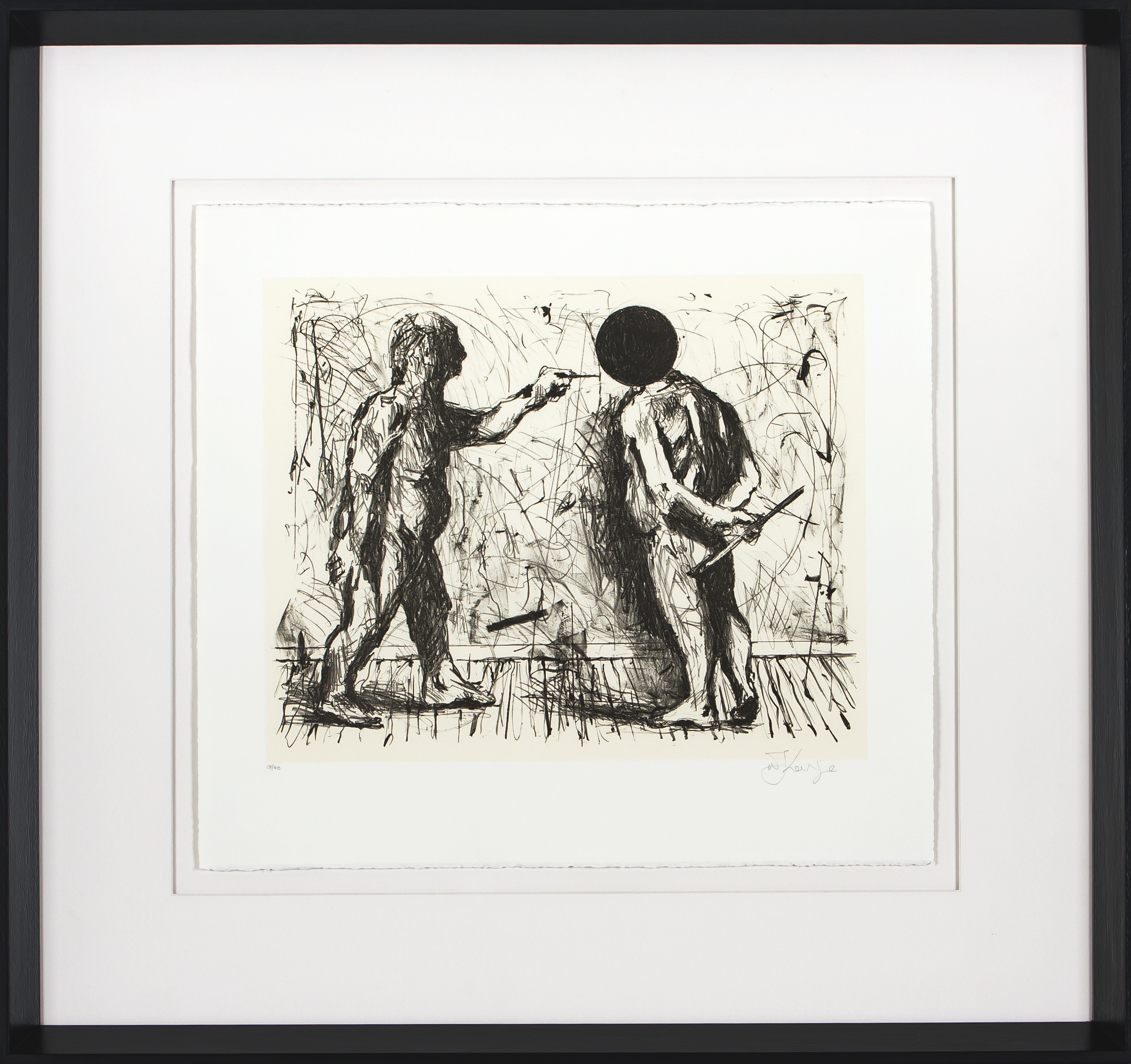 William Kentridge | Self Portrait (2021) | MutualArt