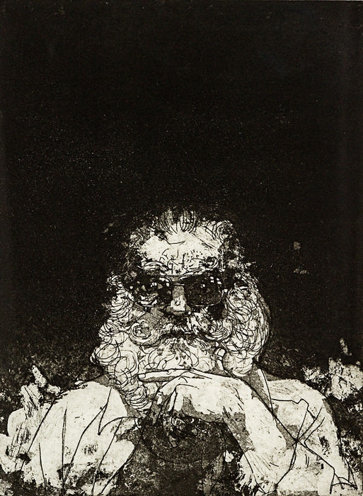 Artwork by Roy Dalgarno, The Artist, Made of etching