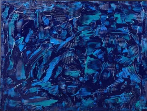 “Le Ciel est bleu 2004” (the sky is blue 2004) by Robert-Emile Fortin, 2004