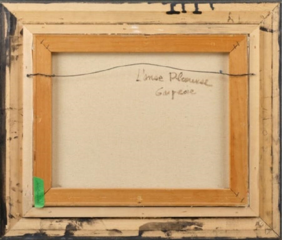 Christian Bergeron L’anse Pleureuse, Gaspésie MutualArt