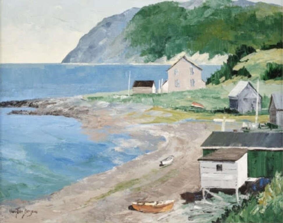 Christian Bergeron L’anse Pleureuse, Gaspésie MutualArt