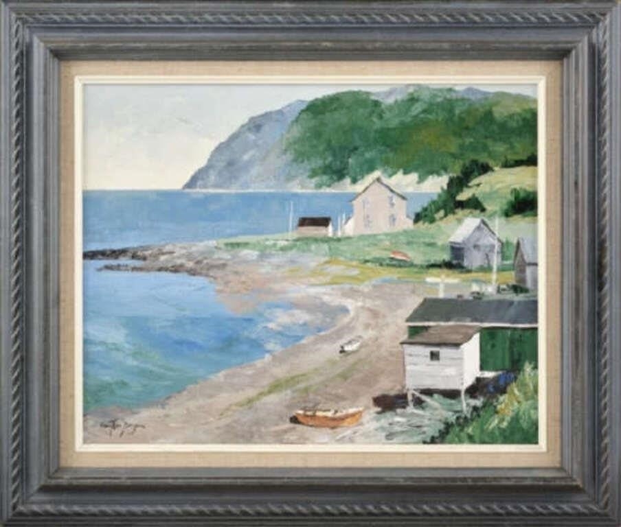 Christian Bergeron L’anse Pleureuse, Gaspésie MutualArt