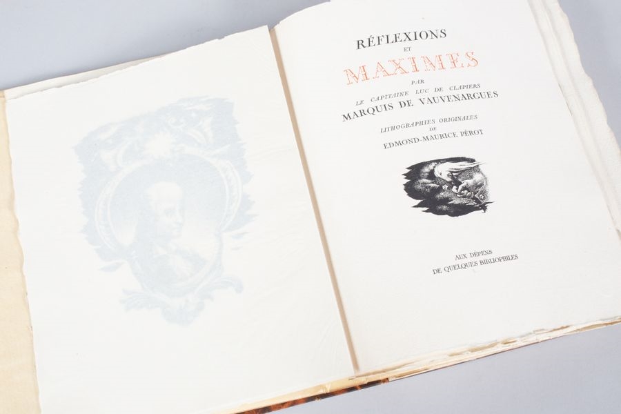 Artwork by Edmond- Maurice Perot, Reflections and Maxims., Made of lithographs