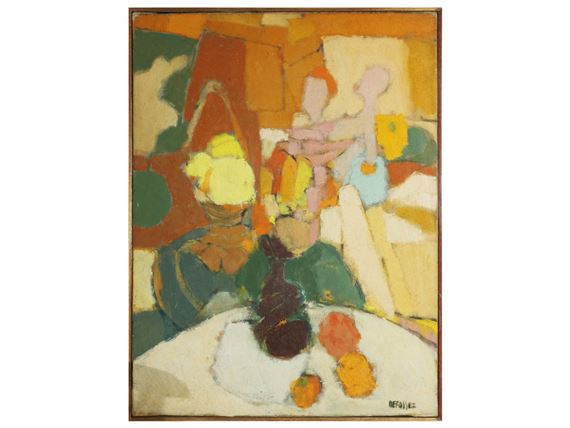 Still life with fruit by Alfred Defossez, 2023