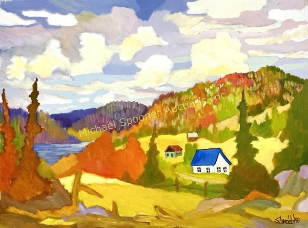 JeanGuy Schnobb TITLED SOUS UN CIEL DE SEPTEMBRE (1998) MutualArt