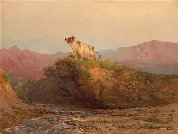 Mountain Pastures by Lev Felixovich Lagorio