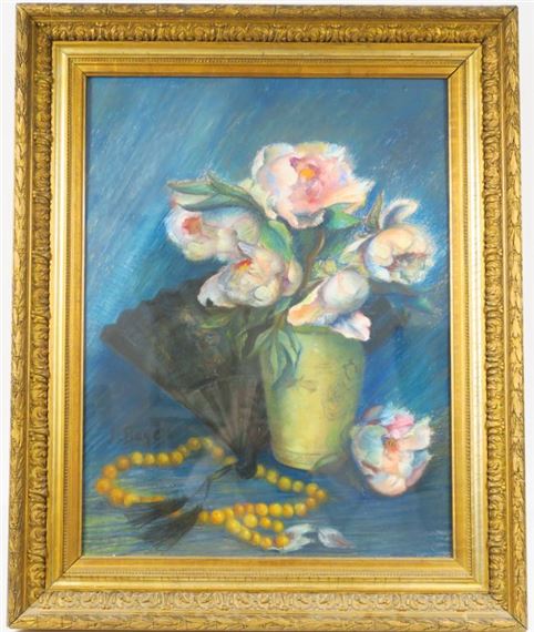 Nature morte au bouqet de pivoines