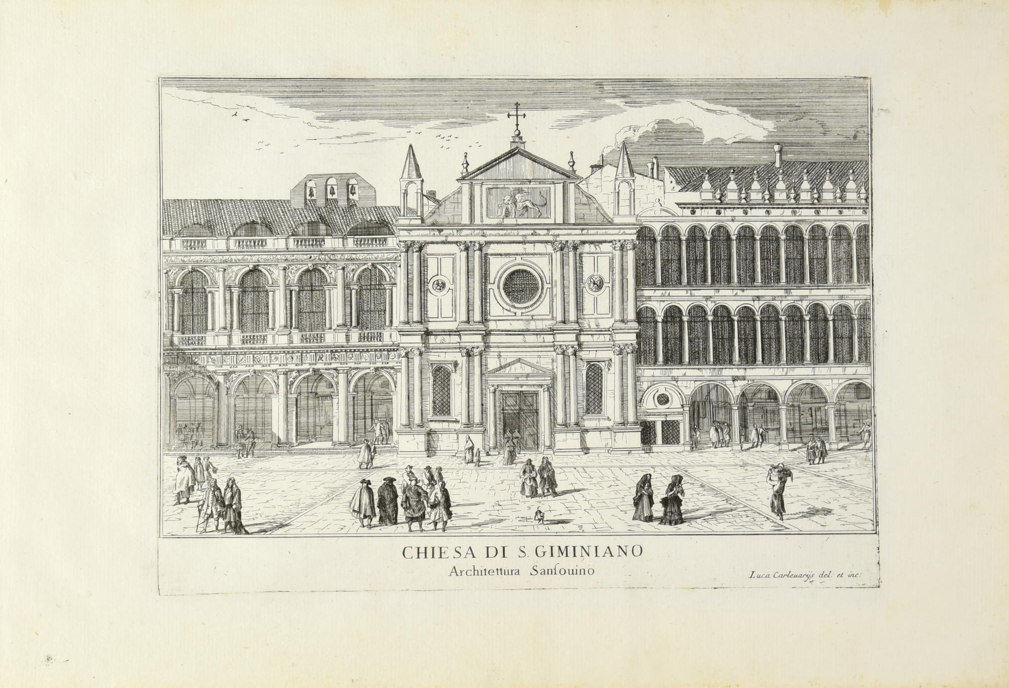 Luca Carlevarijs | CHIESA DI SAN GIMIGNANO | MutualArt 