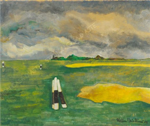 Giornata in laguna by Elettra Metallinò, 1932